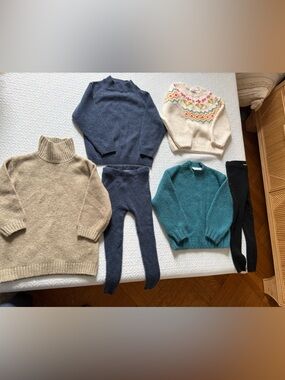 Zara sweater and leggings bundle